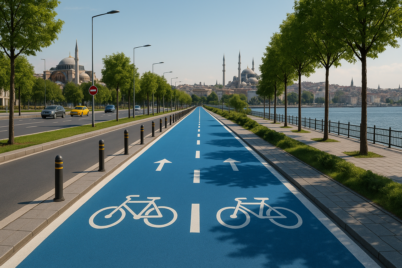 İstanbul bisiklet yolu
